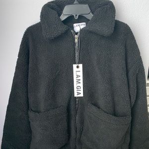 I AM GIA woolen Jacket in black and in beige